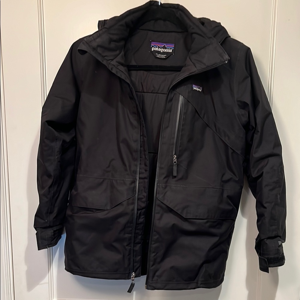 Patagonia Black Hooded Jacket